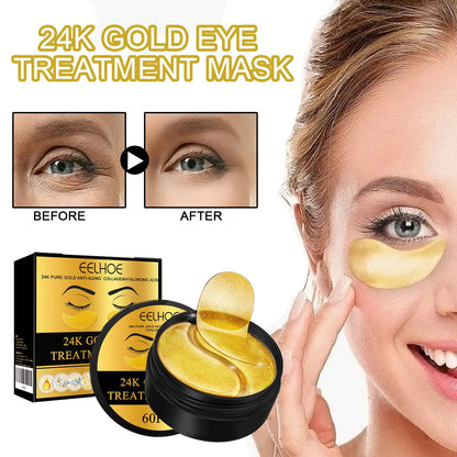 EELHOE Collagen Eye Mask Patch – Moisturizing, Dark Circle Removal & Anti-Wrinkle Care