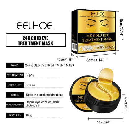 EELHOE Collagen Eye Mask Patch – Moisturizing, Dark Circle Removal & Anti-Wrinkle Care