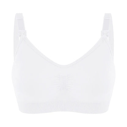 High Quality Plus Size Nursing Bra – Breathable Seamless Maternity Breastfeeding Bra, Wire-Free Push-Up Support