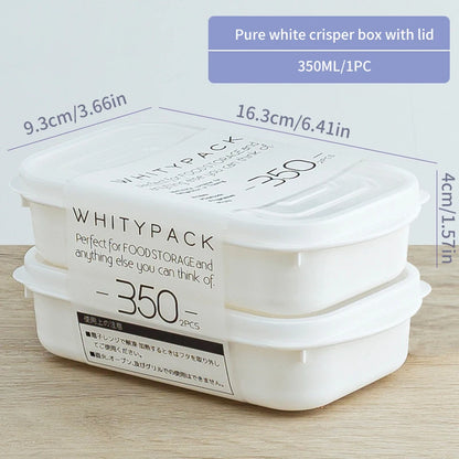 Japanese Frozen Meat Packaging Box – Food Grade Refrigerator Storage & Divided Food Prep Container