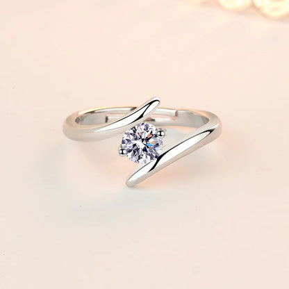 Luxury Geometric Cocktail Ring, High Quality Wedding & Party Fine Jewelry Gift