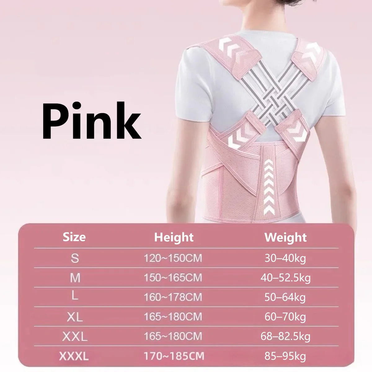 Posture Corrector – Adjustable Back Support Belt for Abdominal Waist Correction & Spine Alignment