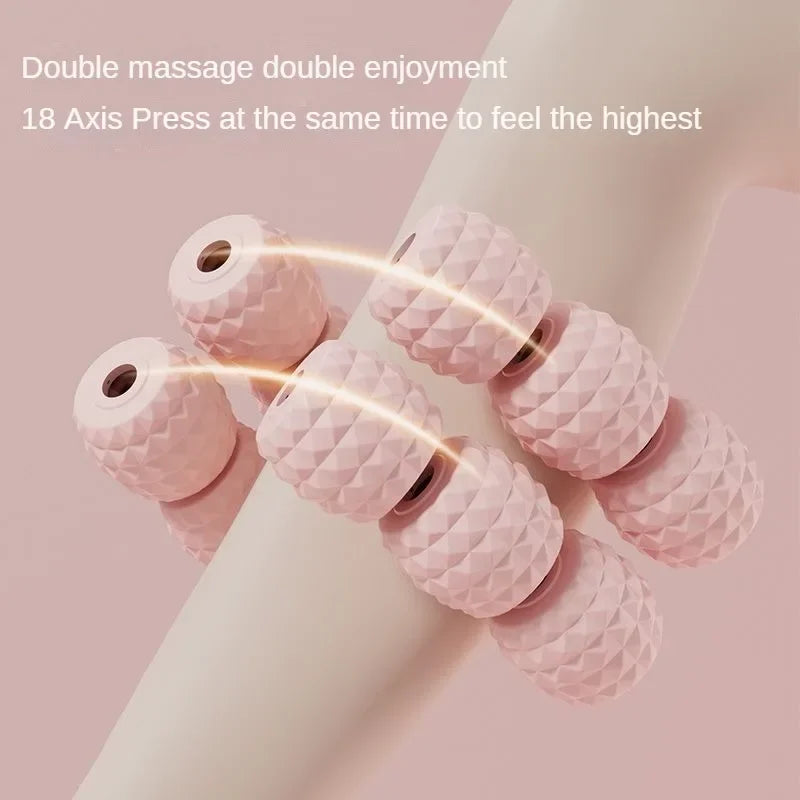 Calf Arm Leg Body Massage Roller – Anti-Cellulite Slimming Massager