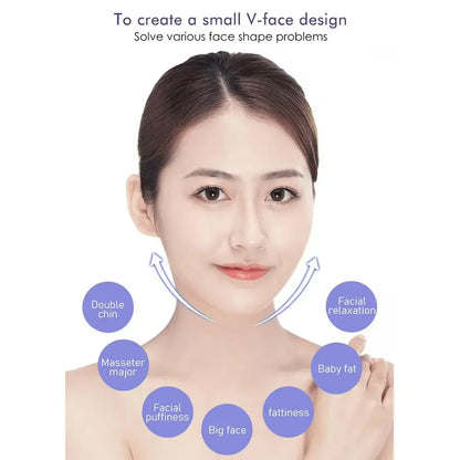 Chin & Cheek Slimming Bandage – V Shaper V-Line Lifting Mask, Face Lifting Anti-Wrinkle Sleeping Strap