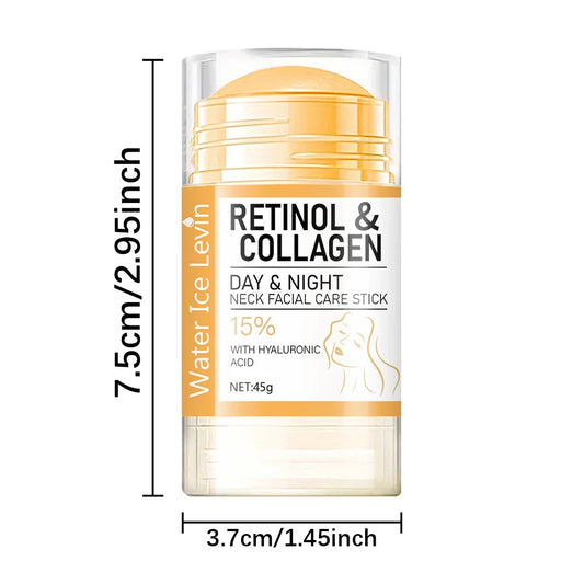 Retinol and Collagen Facial Neck Cream, Lifting Neck, Firming and Moisturizing Skin