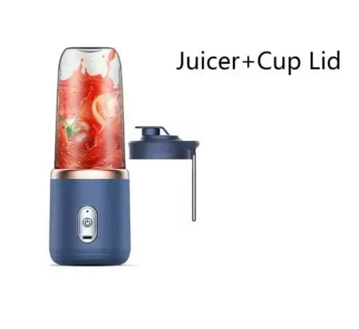 HOMEFISH Portable Juice Extractor – Rechargeable Mini Juice Cup for Juicing, Milkshakes & Mixing
