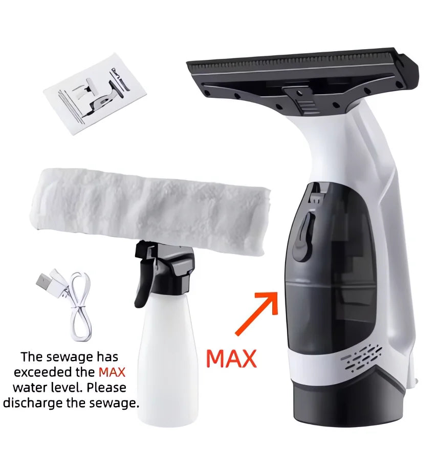 Rechargeable | Portable | Automatic Glass Cleaning Tool