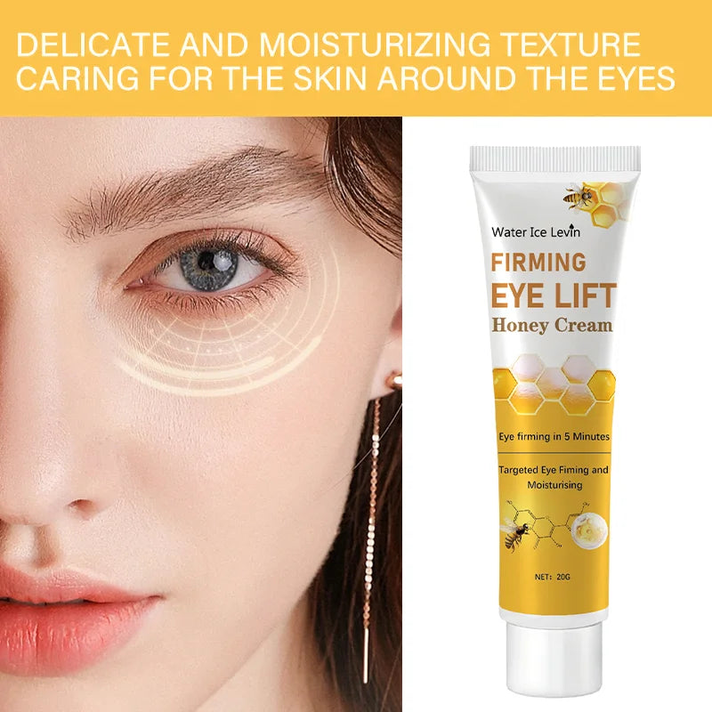 Honey Eye Cream – Instant Eye Repair Essence for Dark Circles, Firming & Brightening Care
