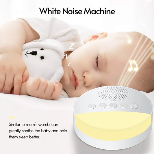 Baby White Noise Machine with Night Light