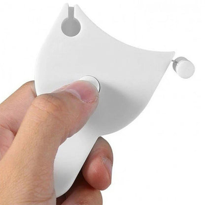 150cm Automatic Retractable Body Measuring Tape | Fitness Waist, Arm & Chest Measure (CM & Inch)