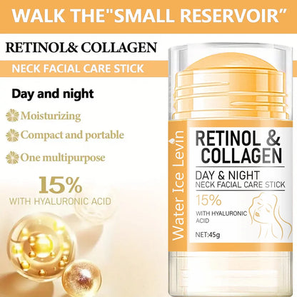 Retinol and Collagen Facial Neck Cream, Lifting Neck, Firming and Moisturizing Skin