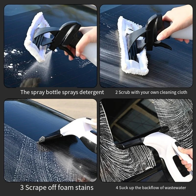 Rechargeable | Portable | Automatic Glass Cleaning Tool