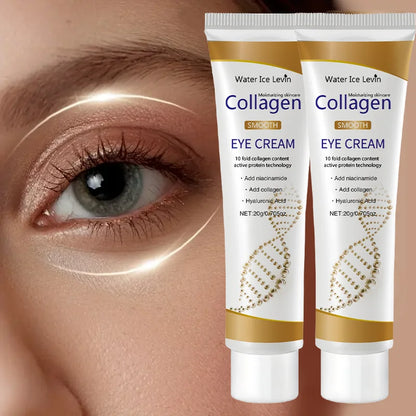 Collagen Eye Cream – Anti Dark Circles, Eye Bags & Puffiness, Firming & Moisturizing Eye Care
