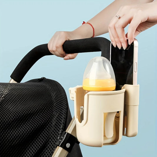 Stroller Cup Holder with Phone Mount
