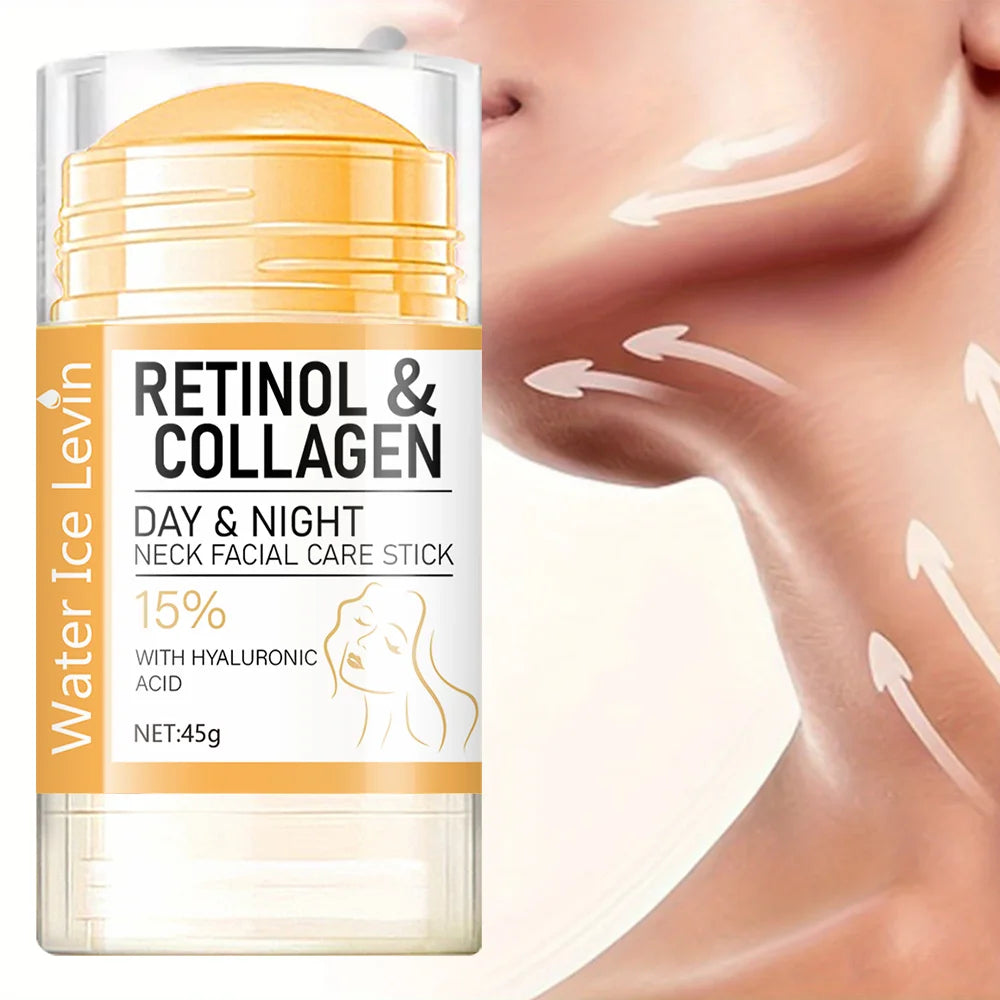 Retinol and Collagen Facial Neck Cream, Lifting Neck, Firming and Moisturizing Skin
