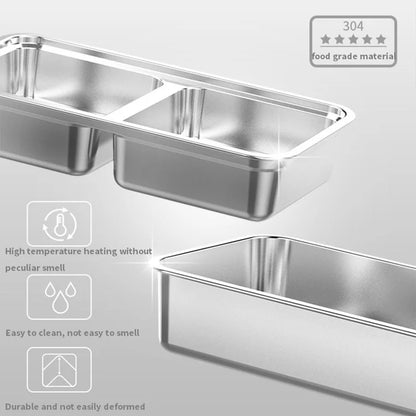 Liren Electric Heating Lunch Box Portable Bento Box | 304 Stainless Steel Liner Food Container Keep Warm