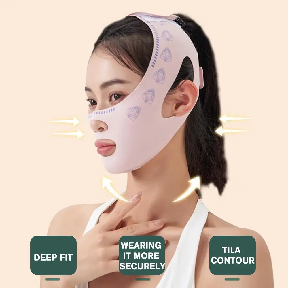 Chin & Cheek Slimming Bandage – V Shaper V-Line Lifting Mask, Face Lifting Anti-Wrinkle Sleeping Strap