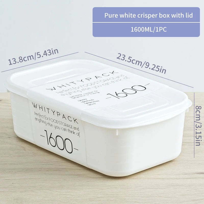 Japanese Frozen Meat Packaging Box – Food Grade Refrigerator Storage & Divided Food Prep Container
