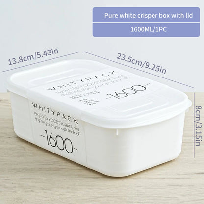 Japanese Frozen Meat Packaging Box – Food Grade Refrigerator Storage & Divided Food Prep Container