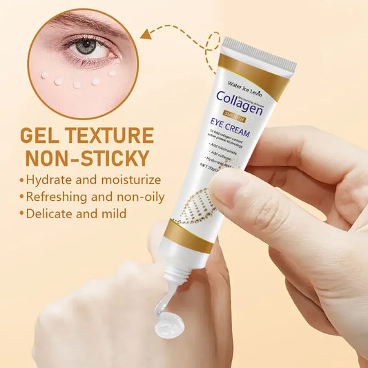Collagen Eye Cream – Anti Dark Circles, Eye Bags & Puffiness, Firming & Moisturizing Eye Care