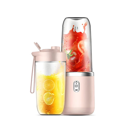 HOMEFISH Portable Juice Extractor – Rechargeable Mini Juice Cup for Juicing, Milkshakes & Mixing
