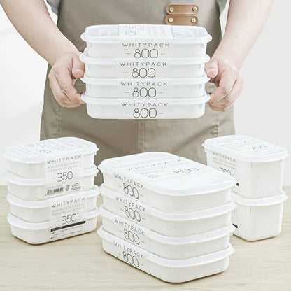 Japanese Frozen Meat Packaging Box – Food Grade Refrigerator Storage & Divided Food Prep Container