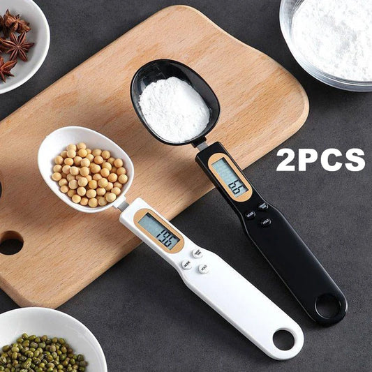 Mini Digital Spoon Scale 0.1–500g | LCD Electronic Kitchen Measuring Spoon | Coffee, Milk Powder & Baking Scale